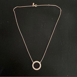 Pandora 14k rose gold plated necklace